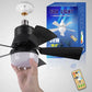 ❄️2-in-1 Portable Ceiling Fan & Light With Remote Control