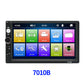 Autoestéreo 2DIN Pantalla Táctil 7" | Reproductor MP5 y Bluetooth