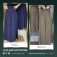 🔥 Exclusive 2026 Luxury Sale ✨ Pantalones de Pierna Ancha Plisados para Mujer – Frescos, Elegantes y Favorecedores
