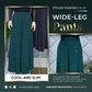 🔥 Exclusive 2026 Luxury Sale ✨ Pantalones de Pierna Ancha Plisados para Mujer – Frescos, Elegantes y Favorecedores