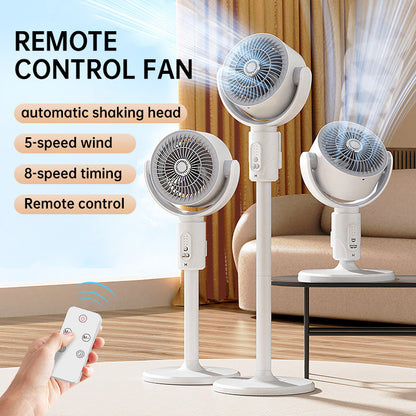 🌀 Extrem leiser Standventilator (nur 20dB) – starke Kühlung mit 30m Luftstrom & Fernbedienung ✨