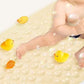 Alfombrilla de baño ZENO 100 x 40 cm | Antideslizante y antimohos | 200 ventosas con orificios de drenaje | Goma grande | Lavable a máquina y durader