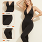 💞¡+50K vendidos!🌸Jumpsuit de cuello en V con súper elasticidad – Comodidad todo el día para fitness y más. Transpirable, flexible y con estilo sin esfuerzo. Tu aliado para el movimiento. 🧘‍♀️💫