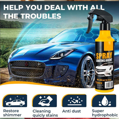 🔥Flash Sale&  61% OFF🔥 Nano Hydrophobic Car Coating Spray