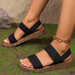 👡 ¡50% DE DESCUENTO AHORA! 🔥 Sandalias casuales antideslizantes para mujer con correas elásticas anchas – cómodas, de agarre seguro y perfectas para paseos de verano ☀️