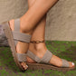 👡 ¡50% DE DESCUENTO AHORA! 🔥 Sandalias casuales antideslizantes para mujer con correas elásticas anchas – cómodas, de agarre seguro y perfectas para paseos de verano ☀️
