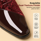 💥 HALBPREIS AKTION ⏰ Elegante Herren Dress Shoes 👞 Kontrast-Design, hochglänzend & hochwertig verarbeitet ✨ ideal für besondere Anlässe