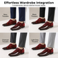 💥 HALBPREIS AKTION ⏰ Elegante Herren Dress Shoes 👞 Kontrast-Design, hochglänzend & hochwertig verarbeitet ✨ ideal für besondere Anlässe