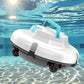 Poolroboter Akku, Akkulaufzeit 130 Minuten, maximale Neigung 18 °, Selbstparken, kabelloser automatischer Poolreiniger, Poolreinigungsroboter, geeignet für flache Pools bis 100 m ²