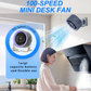 🏆2026 Hot Sales 50% OFF🔥Desk Fan – USB Rechargeable with LED Display 📊 | 100 Speeds, 120° Tilt & Full Oscillation ↔️ | Ultra-Quiet for Bedroom 😴, Office 🖥️ & Camping 🏕️ | Up to 24H Battery ⚡ | UK Designed 💡🇬🇧