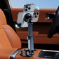 Soporte de Teléfono para Portavasos de Auto – 360° Ajustable, Imán N52 Potente, Uso con Una Mano, Compatible con Todos los Teléfonos, Modelos Magnético y de Abrazadera para Conducir Seguro