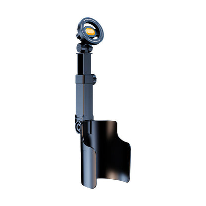 Soporte de Teléfono para Portavasos de Auto – 360° Ajustable, Imán N52 Potente, Uso con Una Mano, Compatible con Todos los Teléfonos, Modelos Magnético y de Abrazadera para Conducir Seguro