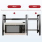 🧰 Estante para microondas extensible – ajustable, capacidad de carga 75 kg, incluye ganchos