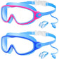 🏆 Last Day Special Price !  🏊 Anti-Fog Kids Swimming Goggles with Earplugs & Nose Clip