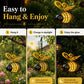 🐝Outdoor Hanging Solar Bee Light - Perfect Gift For Plant Lovers Moms Or Literally Anyone Who Smiles❤️