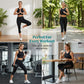 🧘‍♀️ Leggings de yoga para mujer con efecto push-up y paneles de malla – Cintura alta con control de abdomen | Elasticidad en 4 direcciones | Bolsillos laterales | Pantalones capri de entrenamiento a prueba de sentadillas 💨