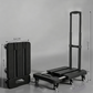 Foldable Utility Cart with Telescopic Handle and Smooth Wheels