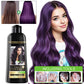 🎉 ¡50% DE DESCUENTO POR TIEMPO LIMITADO! 💇 Champú y acondicionador colorante 3 en 1 para cubrir canas: 99,9 % de cobertura de canas, fórmula botánica natural ✨