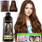🎉 ¡50% DE DESCUENTO POR TIEMPO LIMITADO! 💇 Champú y acondicionador colorante 3 en 1 para cubrir canas: 99,9 % de cobertura de canas, fórmula botánica natural ✨