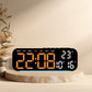 Reloj Despertador Digital con Pantalla LED, Fecha, Temperatura y Día de la Semana