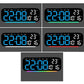 Reloj Despertador Digital con Pantalla LED, Fecha, Temperatura y Día de la Semana