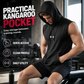¡🏃‍♂️✨ OFERTA POR TIEMPO LIMITADO: ¡50% DE DESCUENTO! 🔄 Sudadera con capucha sin mangas para gimnasio: máximo rango de movimiento y comodidad fresca: muévete sin límites.