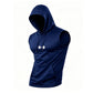 ¡🏃‍♂️✨ OFERTA POR TIEMPO LIMITADO: ¡50% DE DESCUENTO! 🔄 Sudadera con capucha sin mangas para gimnasio: máximo rango de movimiento y comodidad fresca: muévete sin límites.