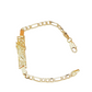 Pulsera de eslabones Figaro para hombre y mujer
