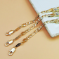 Pulsera de eslabones Figaro para hombre y mujer