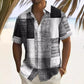 📢📢 ¡50% de descuento!! ⏰ Camisa de hombre con patrón de colores contrastantes