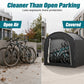 Tienda impermeable para guardar bicicletas