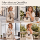 👜 -50% DE DESCUENTO! 🌾 Bolso de Paja Espacioso – Cuero PU + Paja – Trenzado Artesanal y Herrajes Dorados para un Estilo Diario Chic ☀️