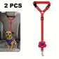 🎉 Oferta 2026 — ¡Más de 26.400 vendidos! 💞 Correa de paseo y cinturón de seguridad para perro 2 en 1 con soporte para reposacabezas 🐕