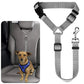 🎉 Oferta 2026 — ¡Más de 26.400 vendidos! 💞 Correa de paseo y cinturón de seguridad para perro 2 en 1 con soporte para reposacabezas 🐕