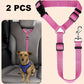 🎉 Oferta 2026 — ¡Más de 26.400 vendidos! 💞 Correa de paseo y cinturón de seguridad para perro 2 en 1 con soporte para reposacabezas 🐕